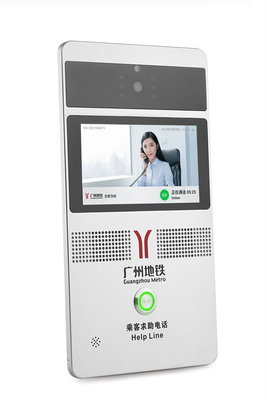 kaufen Vandalensicheres VoIP-Videotelefon für Reinräume oder U-Bahn-Stationen Online-Herstellung