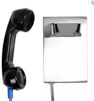 kaufen An der Wand befestigtes Insasse-Telefon, schroffes Vandalen-Gefängnis/Gefängnis-Telefon Online-Herstellung