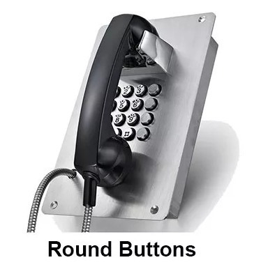 kaufen Analoges Gefängnis Antivandalen-Mini System Wall Mounted Payphones schroff Online-Herstellung