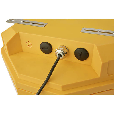 kaufen ABS-PC-Handset-Industrie-Kommunikationsgeräte mit IP67-Eintrittsschutz und DC 12V / AC 220V Gehäuse Online-Herstellung