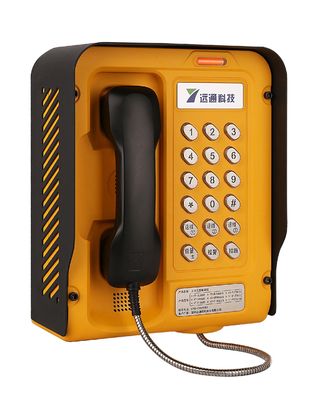 kaufen IP68 Industrial Weatherproof Telephone with Aluminium Enclosure and Stainless Steel Keypad for Outdoor Call Station Online-Herstellung