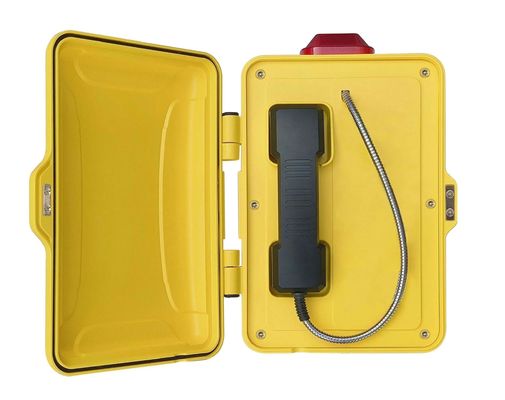 kaufen IP68-Schutz Industrielles wetterfestes Telefon mit eingebautem 30W-Verstärker und Wand-/Mastmontage Online-Herstellung
