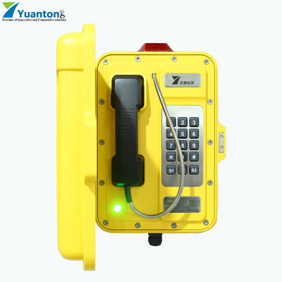 kaufen Industrielles wetterfestes Telefon mit 90dB Summer SIP/Analog Outdoor-Intercom-Anrufstationsbox Online-Herstellung