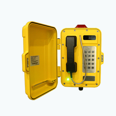 kaufen 24VDC zum industriellen wasserdichten analogen Telefon 65VDC mit Videokamera Online-Herstellung