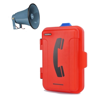 kaufen Wand-Montage-Warnlicht-industrielles analoges Telefon wasserdicht für PABX-Fernsprechsysteme Online-Herstellung