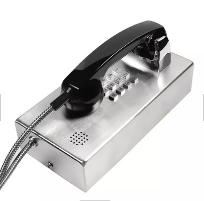 Vandalensichere Telefone für Notrufe in öffentlichen Bereichen. Stromversorgung über Telefonleitung