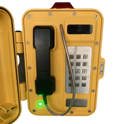HighWay Road Side VoIP Industrie-SIP-Telefon mit Kamera, wetterfest