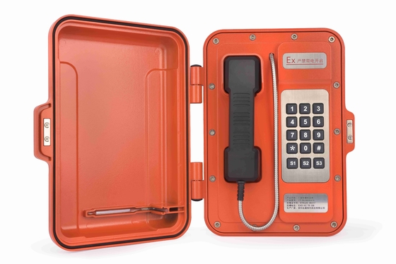 Wetterdichtes Telefon gegen extreme Temperaturen mit Einstiegsschutz IP67 und 30W Max Außenlautsprecher