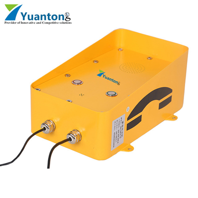 IP67 Witterungsdichtes Telefon mit optionaler Geräuschunterdrückung und 30W Max Außenlautsprechergehäuse DC 12V / AC 220V