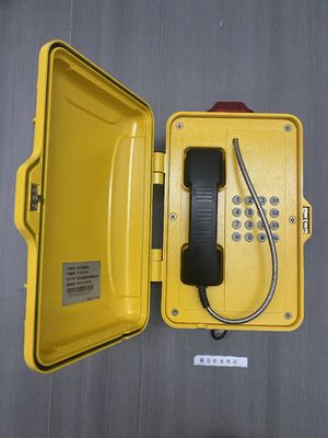 IP68 analoge Industriewetterdichte VoIP-Außentelefon mit eingebauten Verstärker maximal 30 Watt und optionale POE