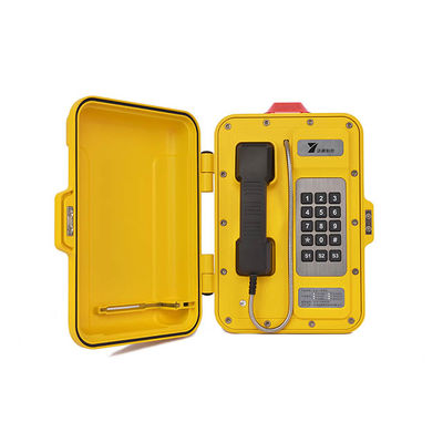 30W Built-in Amplifier Industrial Weatherproof Telephone for Tunnel and Prison Emergency Communication