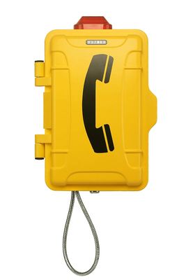 Industrielles wetterfestes Telefon mit 3W Summer, 30W eingebautem Verstärker und DC 12V/AC 220V Stromversorgung