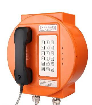 Außenraum IP66 Explosionssichere Telefon aus Aluminiumlegierung mit starker Geräuschunterdrückung für gefährliche Bereiche