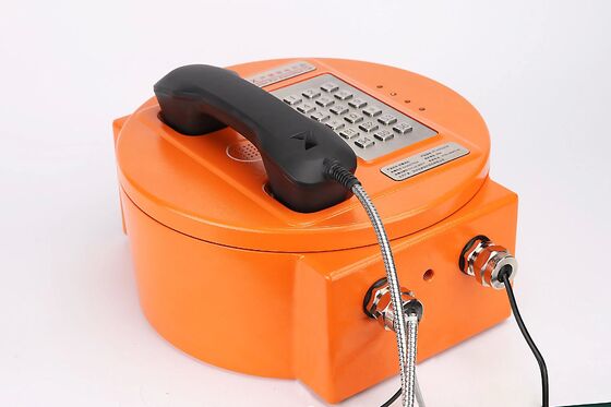 Explosionsgeschütztes Telefon mit starker Geräuschunterdrückung, IP66-Schutzart und 30-W-integriertem Verstärker für explosionsgefährdete Bereiche