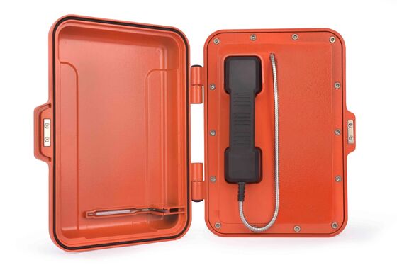 Robustes Aluminiumgehäuse, explosionsgeschütztes Telefon mit starker Geräuschunterdrückung und integriertem 30-W-Verstärker