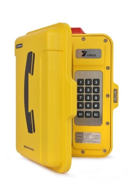 Hotline-Vandalproof industrielles wetterfestes Telefon mit Blaulicht